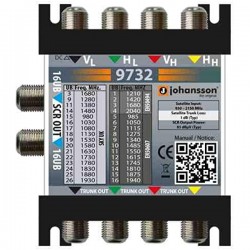 Multiswitch dCSS 4 ingr. 2 uscite
