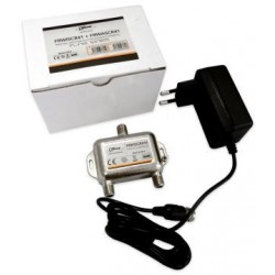 Power insertier x unicable switch+ac/dc 15v