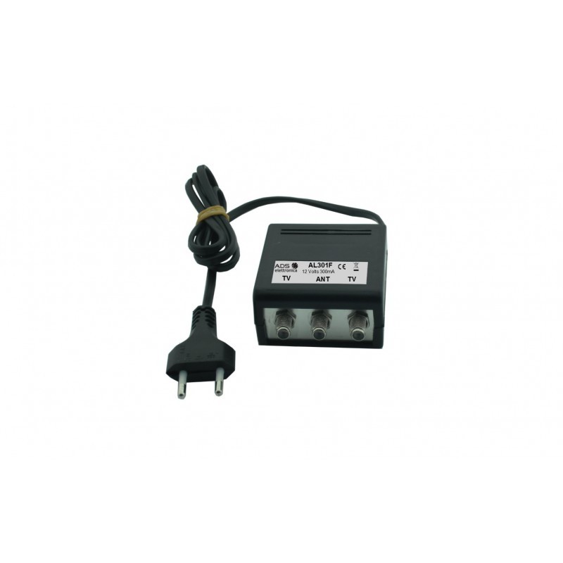 Alimentatore antenna 2 out connettore f
