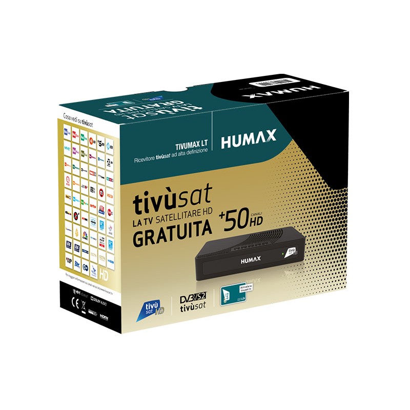 RICEVITORE HUMAX DECODER TVMAX TVSAT